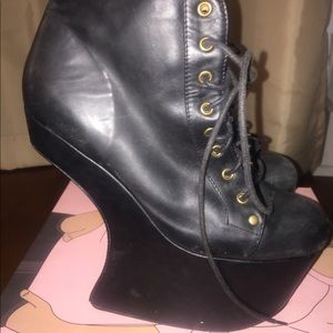 JEFFERY CAMPBELL Black Lita Upper Nightwalks